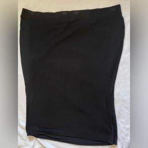 New Ava & Viv pull on black pencil skirt 3X